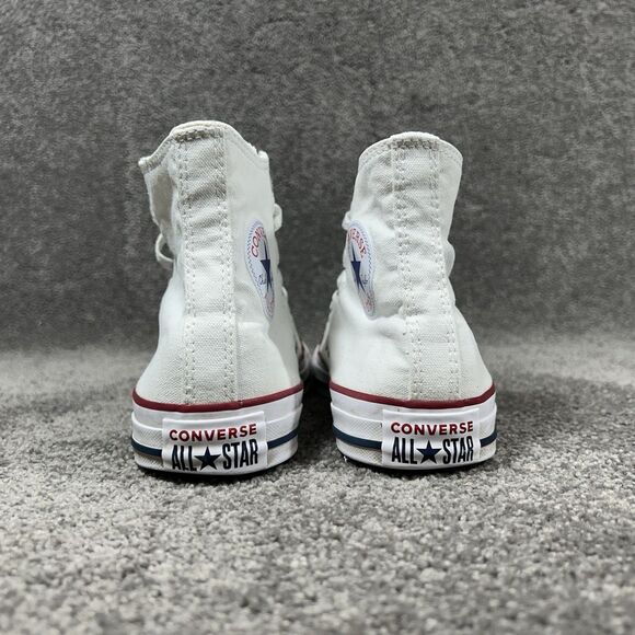 Converse Chuck Taylor All Star M7650 Mens Sz 6 Women’s Sz 8 White High Top Shoes - Picture 6 of 12